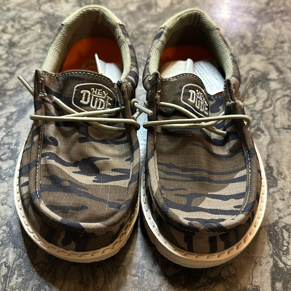 Size C10 Toddler Camo Hey Dudes